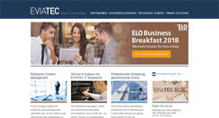 Desktop Screenshot of eviatec.de